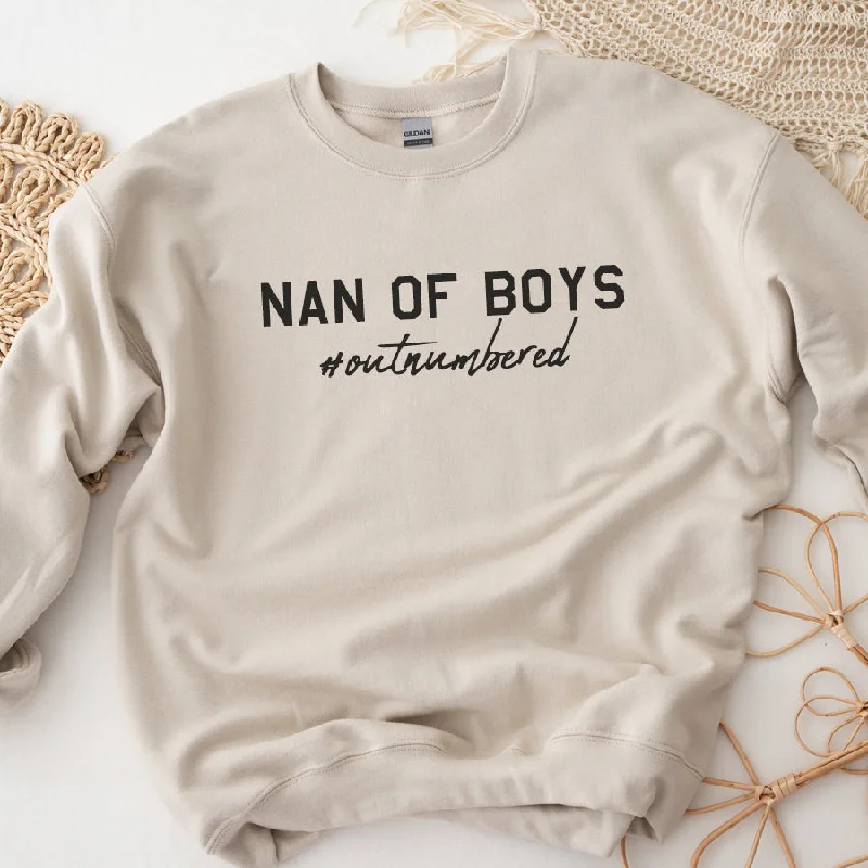 Nan Of Boys Outnumbered Sweatshirt