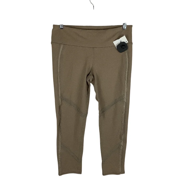 Athletic Capri Leggings By Alo In Tan, Size: M Cozy Men's Sherpa