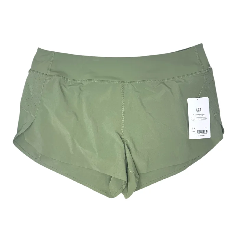 Run With It Athletic Shorts By Athleta In Green, Size: Xl Stylish Men's Tropical 