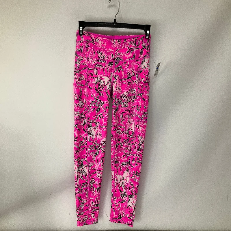Athletic Leggings Capris By Lilly Pulitzer In Multi-colored, Size: Xs Traditional Men's Wool