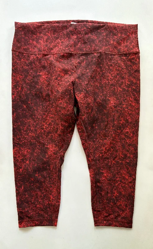Athletic Leggings By Lululemon, Size: 1x Business