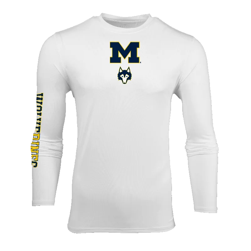 University of Michigan Wolverines Guide Long Sleeve Tee Hip Men's Urban