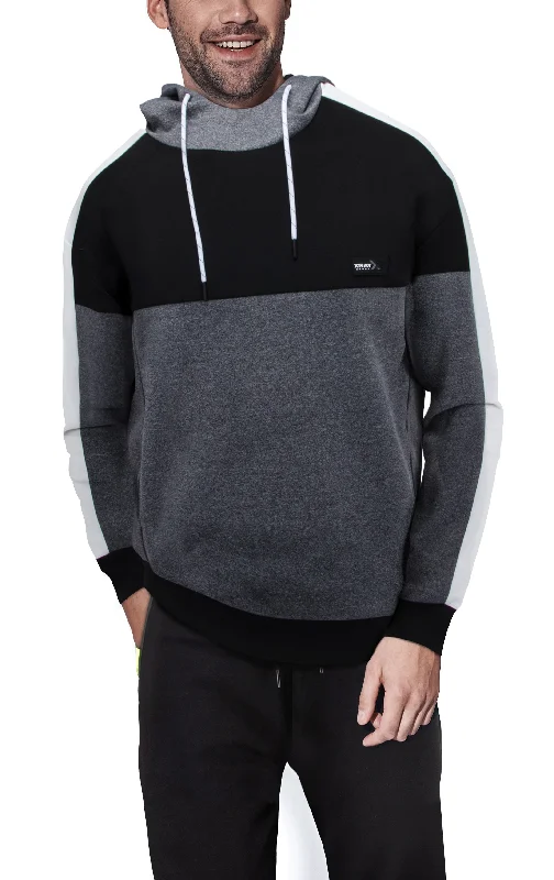 X RAY SPORT Men's Light Weight Active Hooded Sport Sweater For Gym Workout and Running Bold Men's Animal