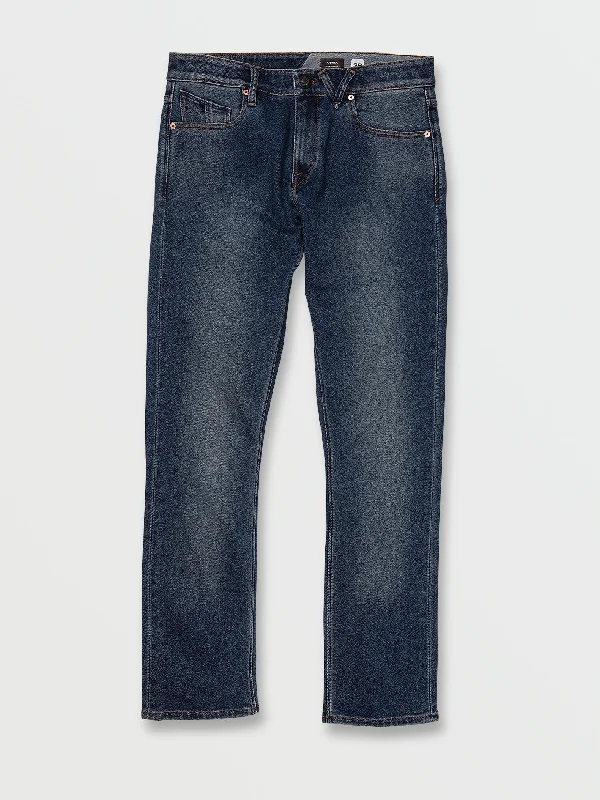 Vorta Slim Fit Jeans - Retro Blue Trendy Men's Oversized