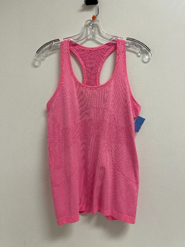 Athletic Tank Top By Lululemon In Pink, Size: S Monochromatic All