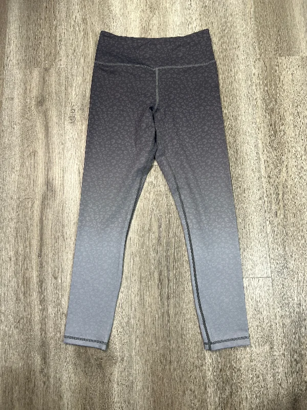Athletic Leggings By Zyia In Ombre Print, Size: M Dynamic Men's High