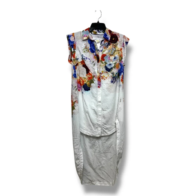 Top Short Sleeve By Maeve In Floral Print, Size: Xs Lumberjack