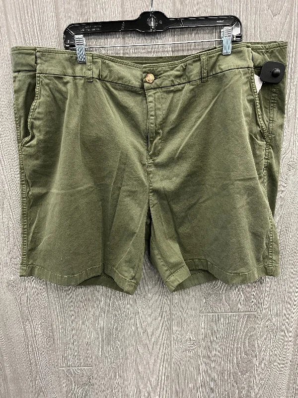 Shorts By Coldwater Creek In Green, Size: 24w British Gentleman Style