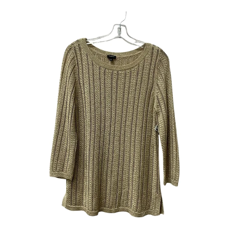 Sweater By Talbots In Gold, Size:L Confident Men's Power
