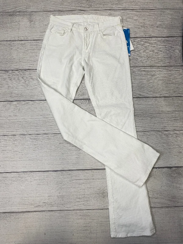 White Jeans Designer 7 For All Mankind, Size 6 Bold Men's Animal