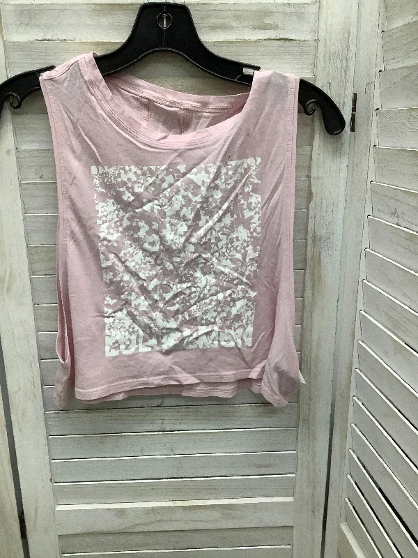 Athletic Tank Top By Lululemon In Pink, Size: 2 Earthy Men's Hemp