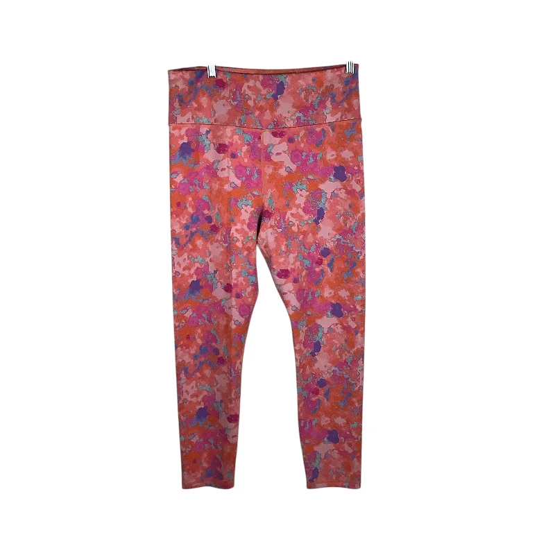 Athletic Leggings By Daily Practice By Anthropologie In Multi-colored, Size: Xl Trendy Men's Oversized