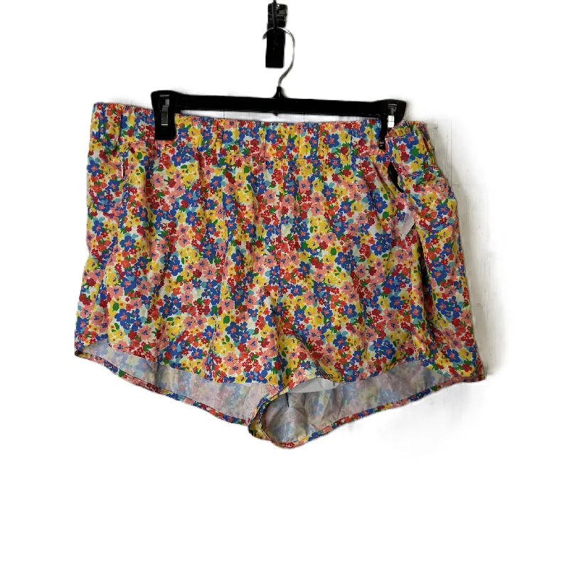 Athletic Shorts By Old Navy In Floral Print, Size: 1x Luxurious Men's High