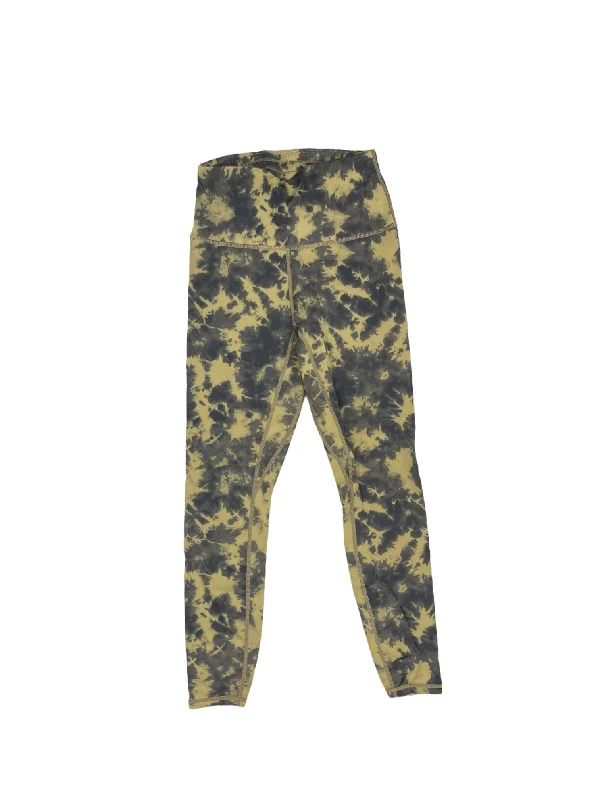 Athletic Leggings By Varley In Green & Grey, Size: Xs Casual Men's Loose
