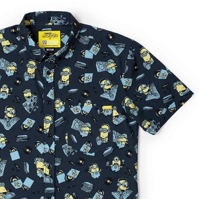 Minions “Minionmix” – KUNUFLEX Short Sleeve Shirt Traditional Men's Country
