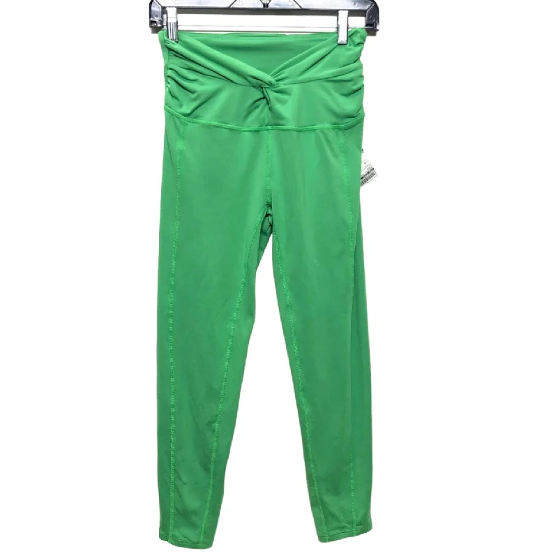 Athletic Leggings By Free People In Green, Size: S Sophisticated Men's French