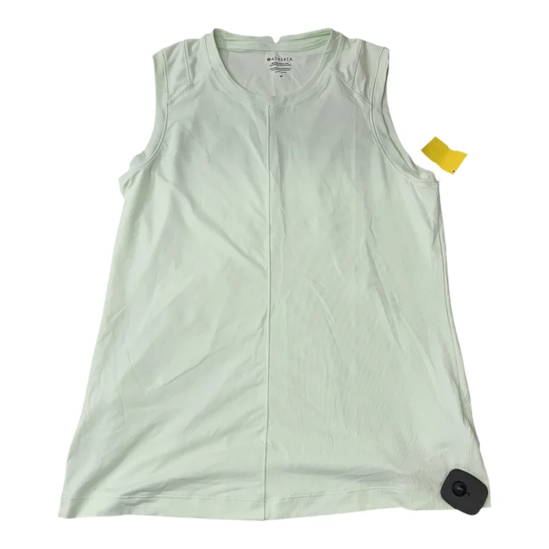 Athletic Tank Top By Athleta In Green, Size: M Modern Men's 
