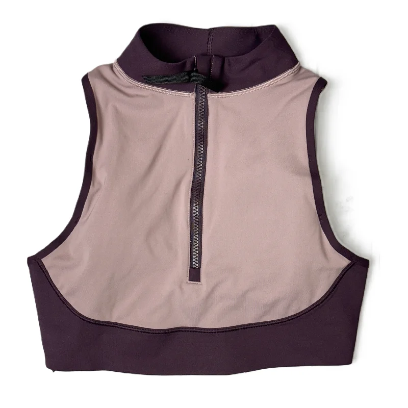 Athletic Tank Top By Athleta In Purple, Size: M Trendy Men's Oversized