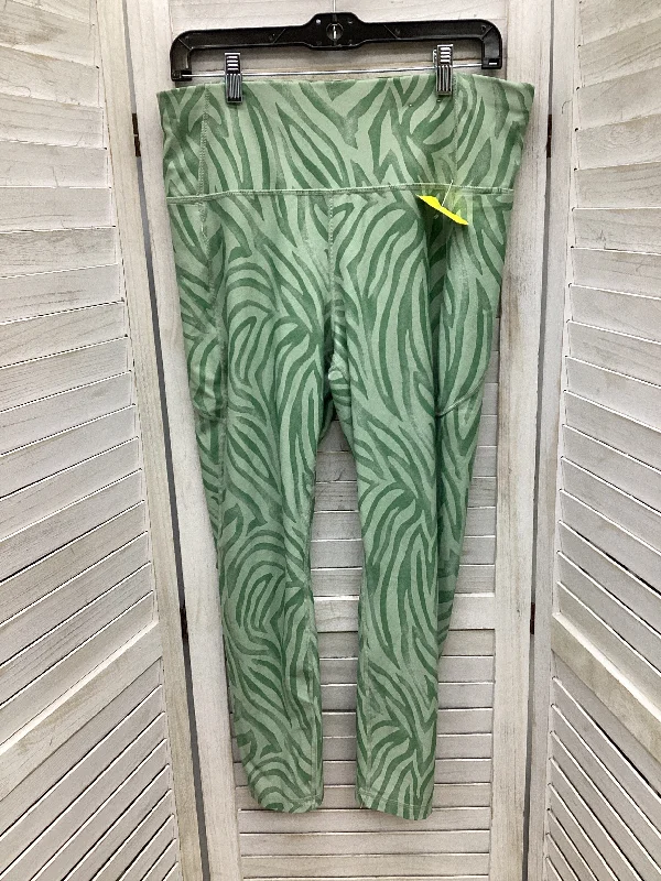 Athletic Leggings By Xersion In Animal Print, Size: L Elegant Men's Formal 