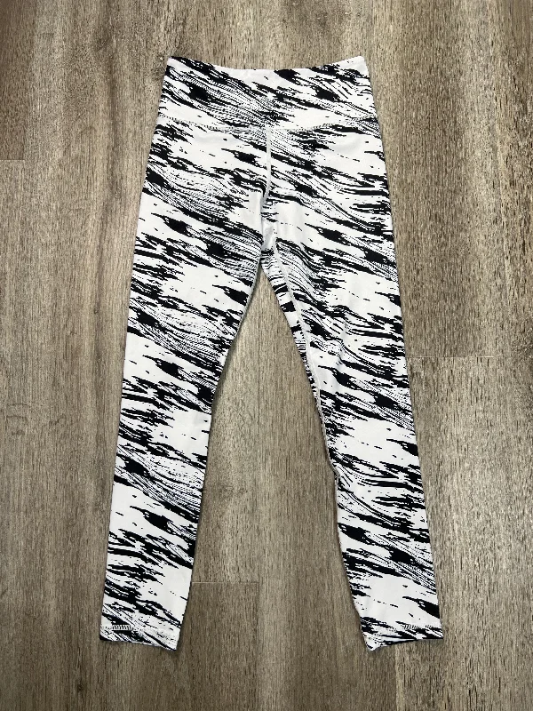 Athletic Leggings By Zyia In Black & White, Size: S Refined Men's Classic 