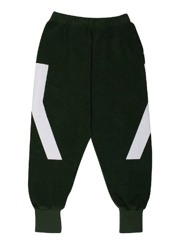 Olive Fluffy Sweat Pants