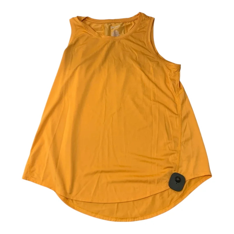 Athletic Tank Top By Tek Gear In Orange, Size: L Modern Men's 