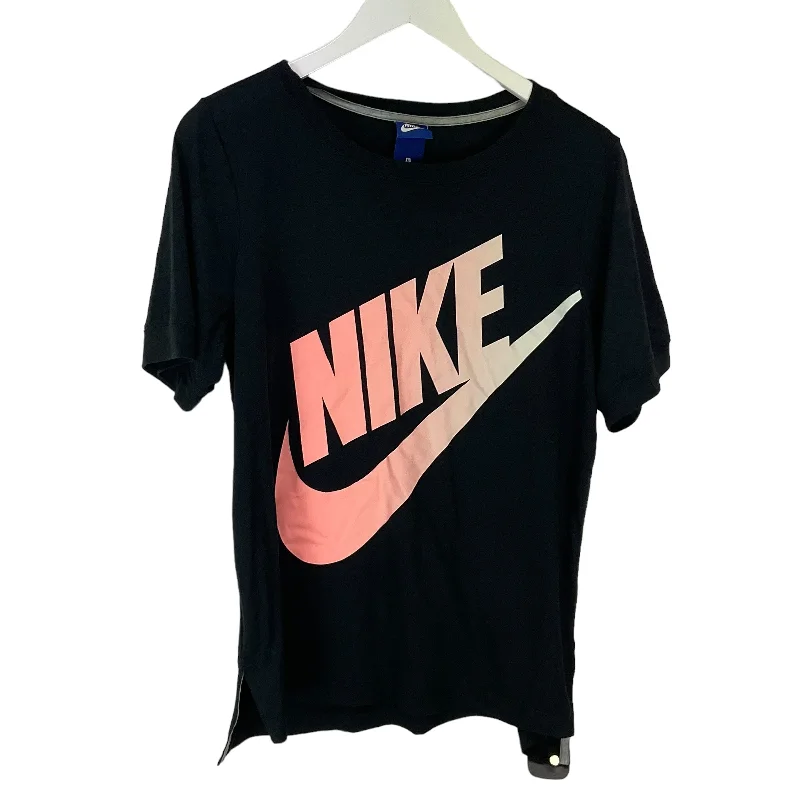 Black Athletic Top Short Sleeve Nike Apparel, Size M Tough Men's Military