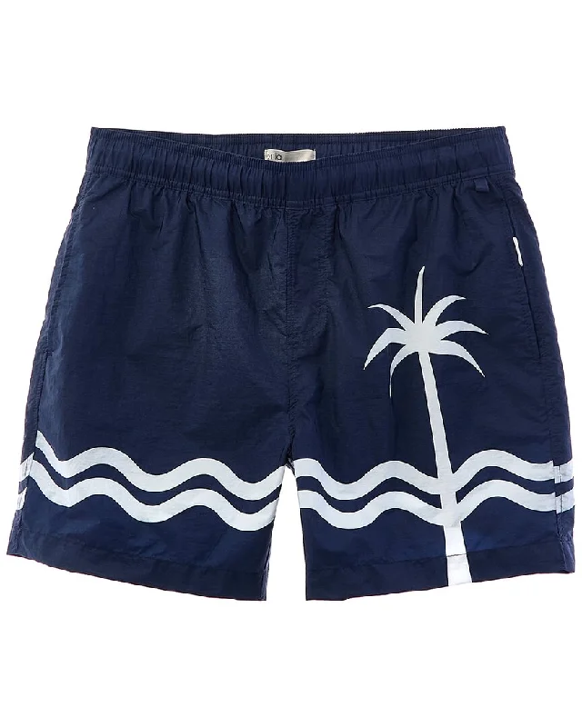 Onia Crinkle Swim Trunk Trendy Men's Oversized