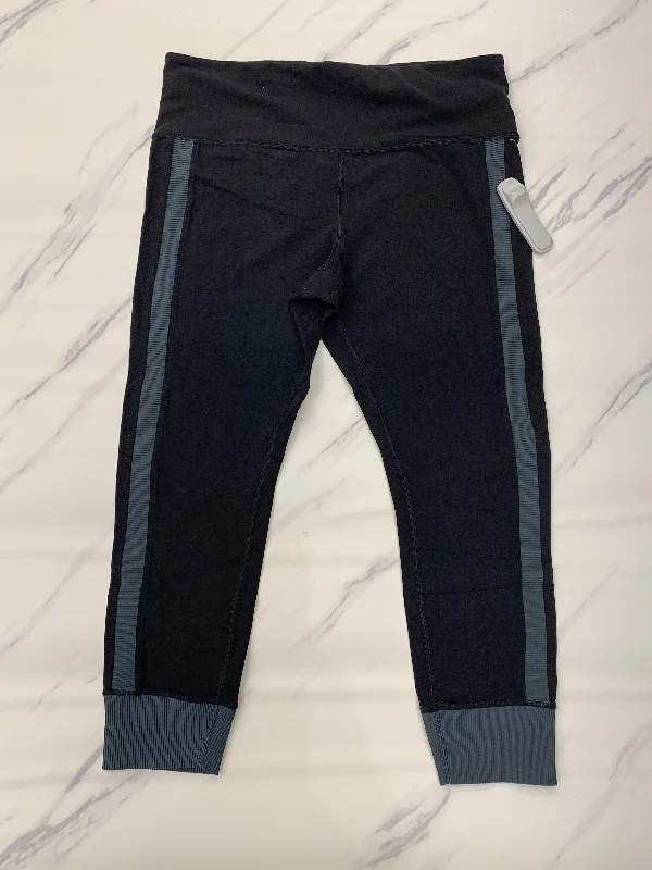 Athletic Leggings By Athleta In Black, Size: Xl Sharp Men's Italian