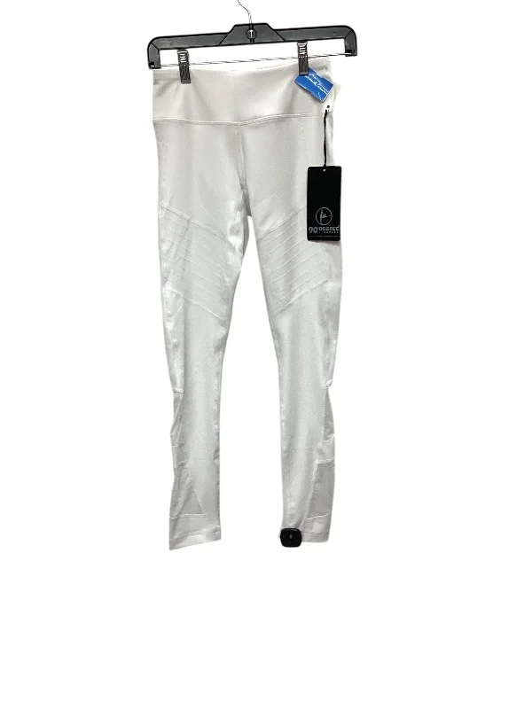 Athletic Leggings By 90 Degrees By Reflex In White, Size: Xs Sophisticated Men's French
