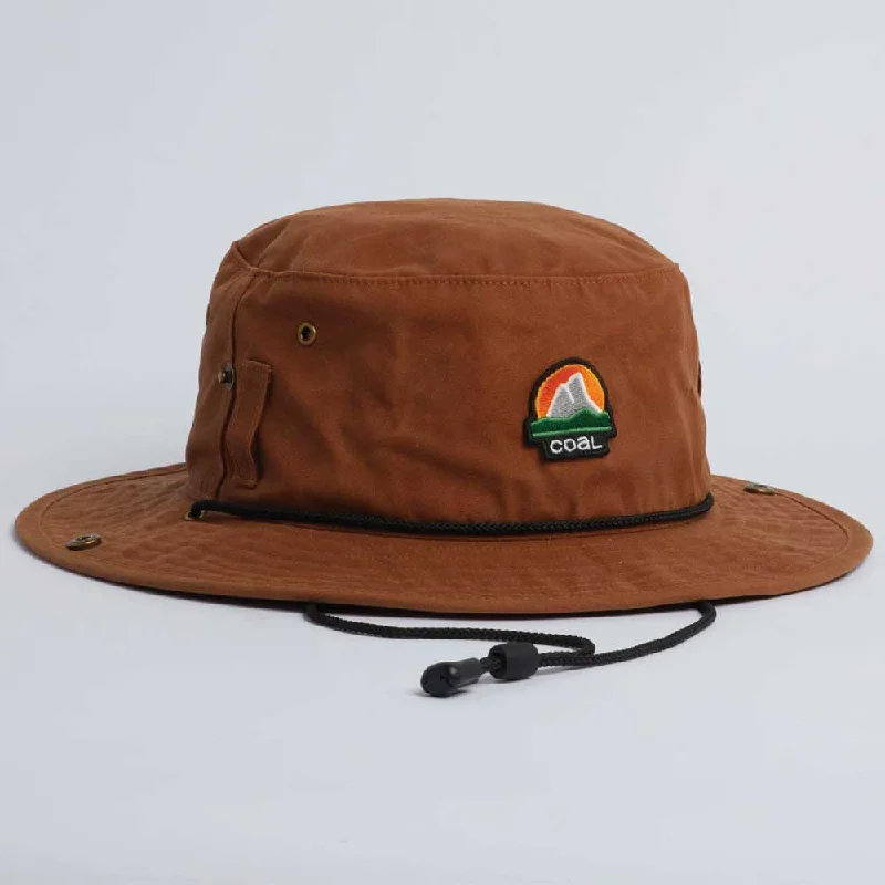 Coal Seymour Waxed Canvas Boonie Hat - Light Brown Cclassic Men's Tweed