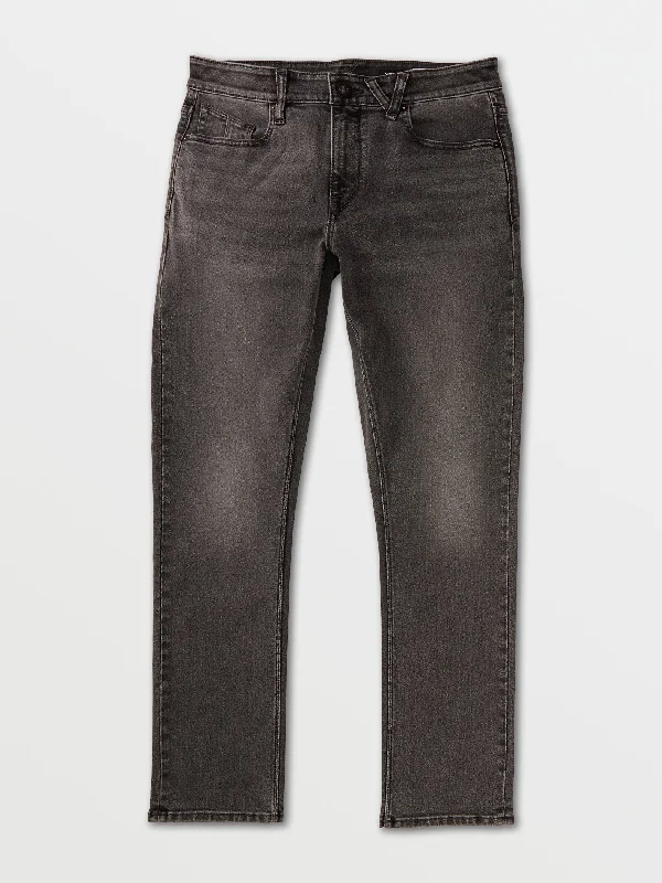 Vorta Slim Fit Jeans - Hesher Grey Dapper Men's 1920S