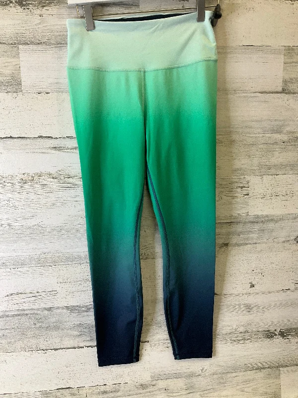 Athletic Leggings By Athleta In Green, Size: S Refined Men's Hand
