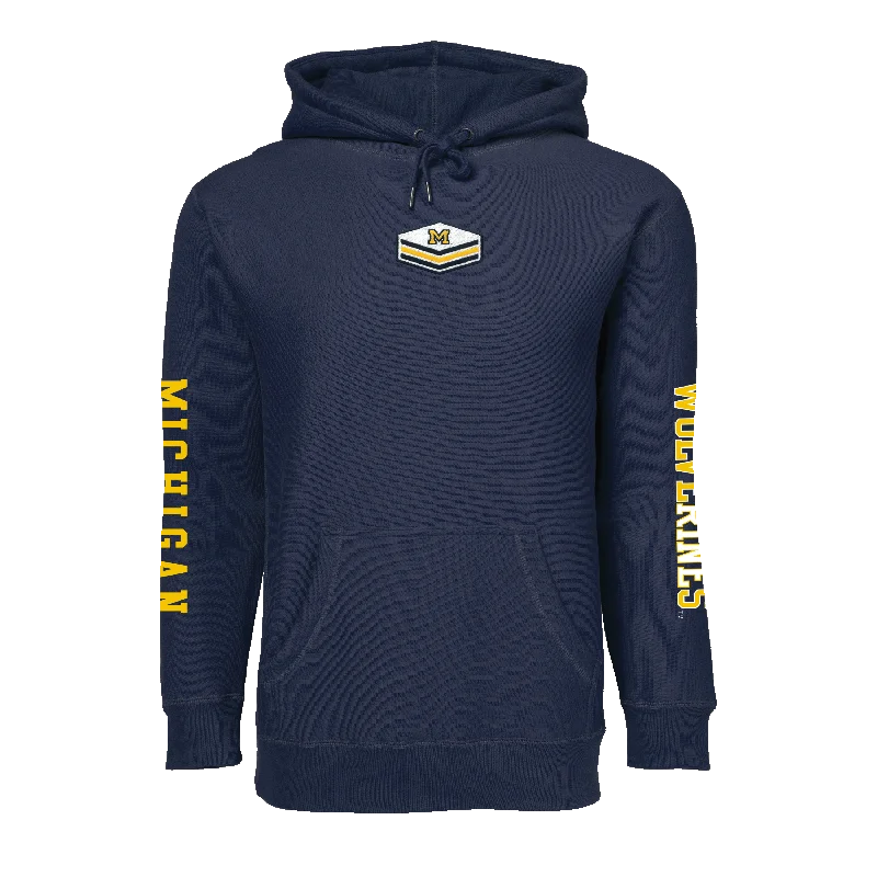 University of Michigan Fireside Hoodie Confident Men's Power