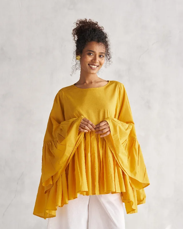 Frill Top - Ochre Sophisticated Men's 