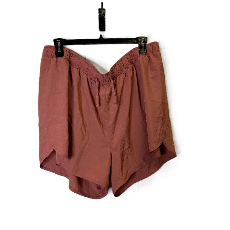 Athletic Shorts By Old Navy In Pink, Size: 3x Athletic Men's Compression