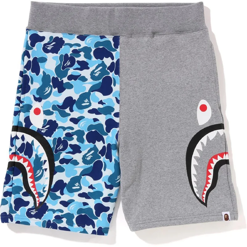 Abc Camo Side Shark Sweat Shorts Mens Sleek Men's Contemporary 