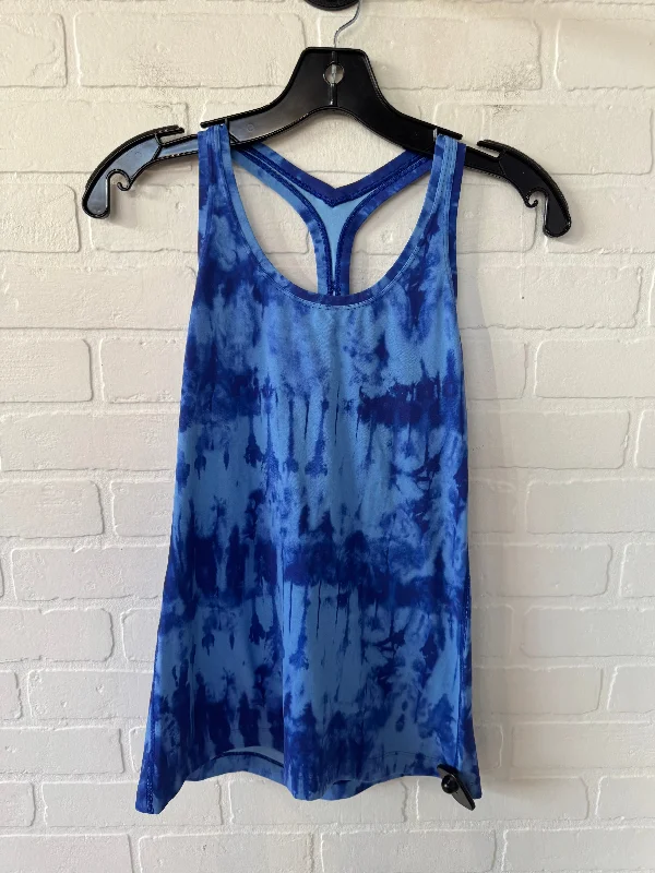 Athletic Tank Top By Lululemon In Blue, Size: Xs Preppy Men's College