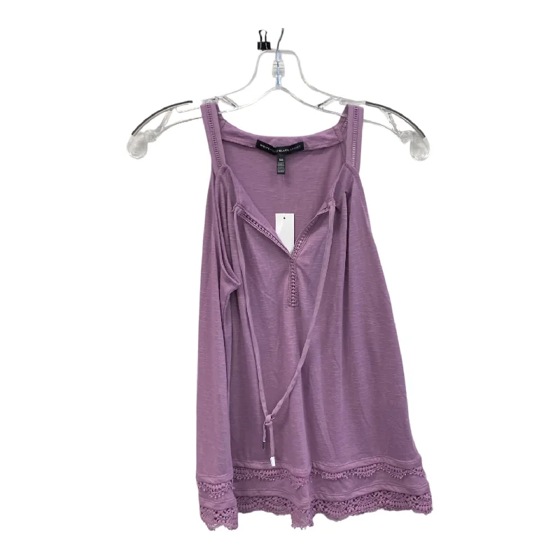 Tank Top By White House Black Market In Purple, Size:Xs Elegant Men's Cashmere