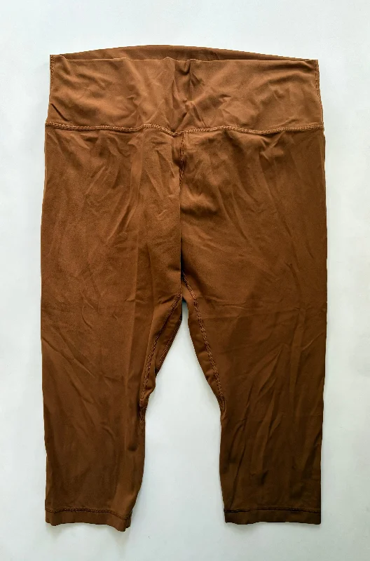 Athletic Leggings By Lululemon In Rust, Size: 1x Unique Men's Patch