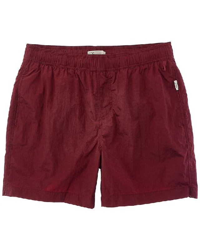 Onia Crinkle Swim Trunk Modern Men's Tech