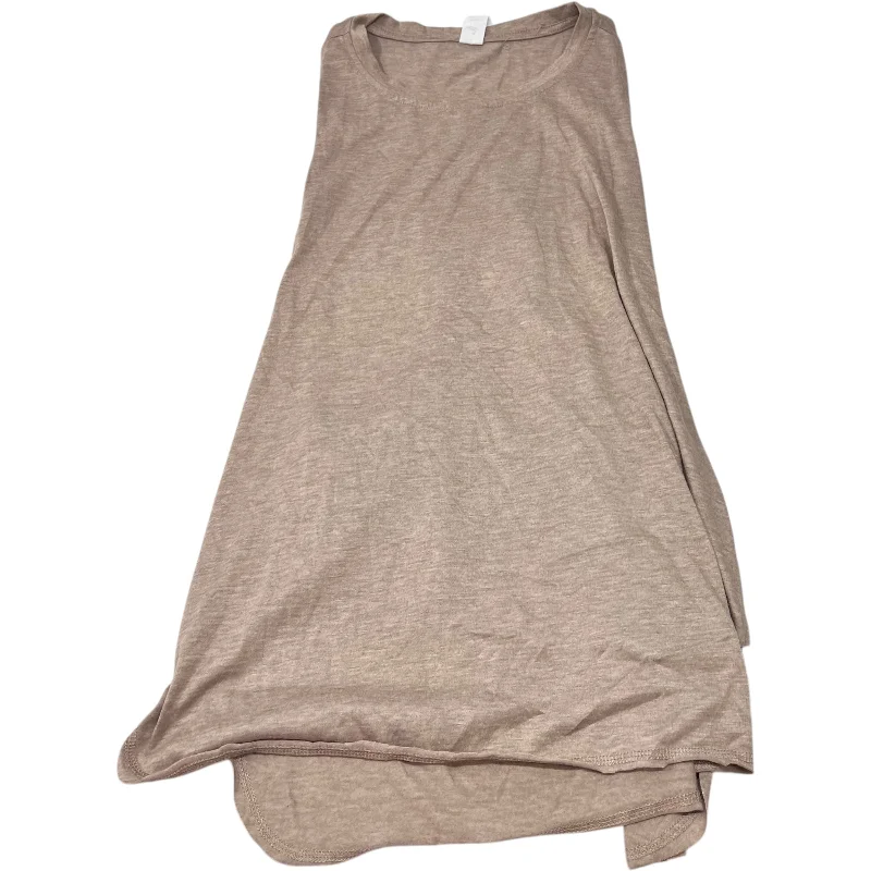 Athletic Tank Top By Icy Zone In Beige, Size: L Dapper Men's 1920S