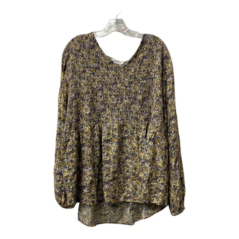 Top Ls By Sonoma In Floral Print, Size:3X Street