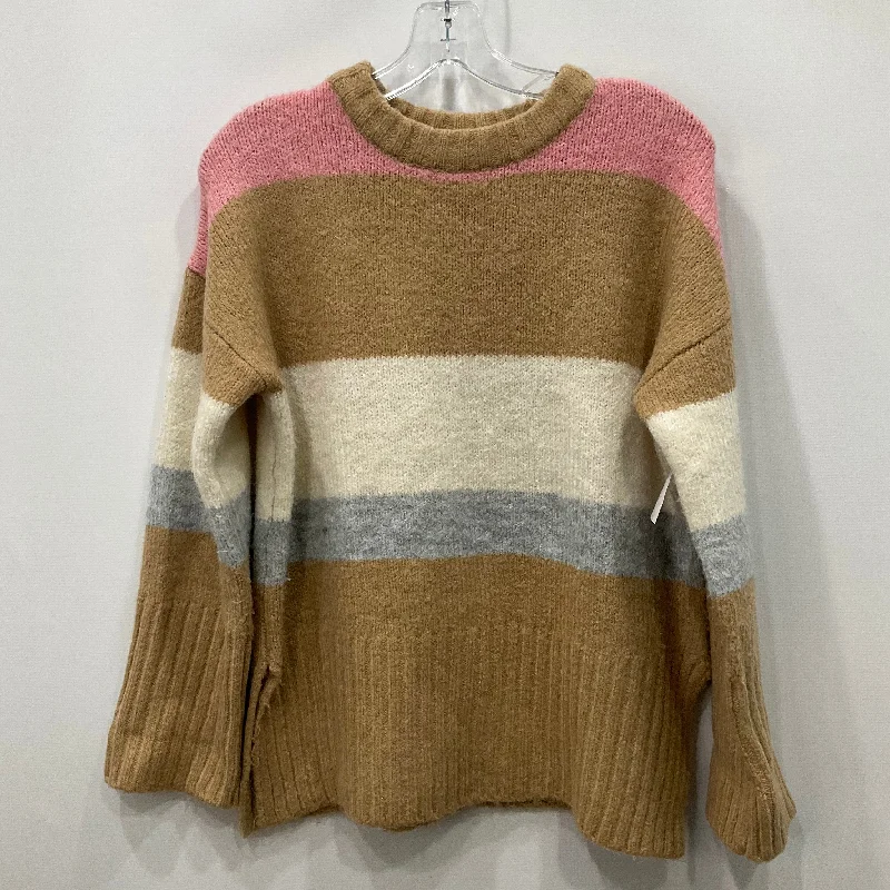 Sweater By Top Shop In Striped Pattern, Size: Xs Unique Men's Patch