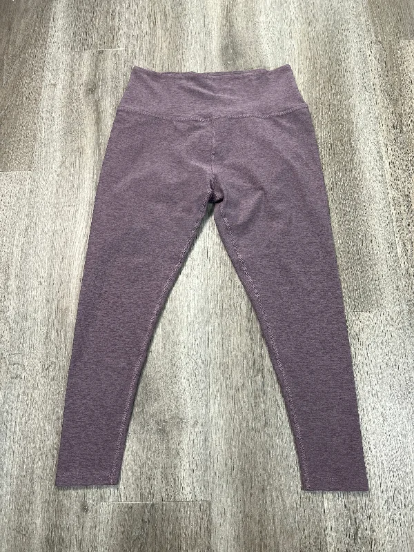Athletic Leggings Capris By Beyond Yoga In Purple, Size: Xl Classic Men's Pin