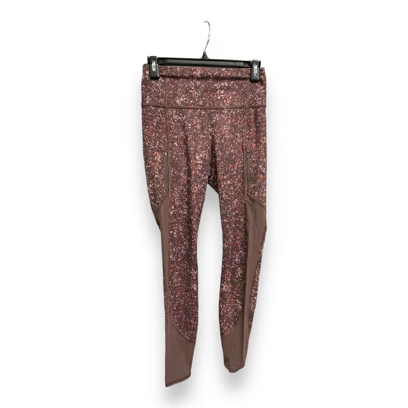 Athletic Leggings By Athleta In Multi-colored, Size: Xs Casual Men's Loose