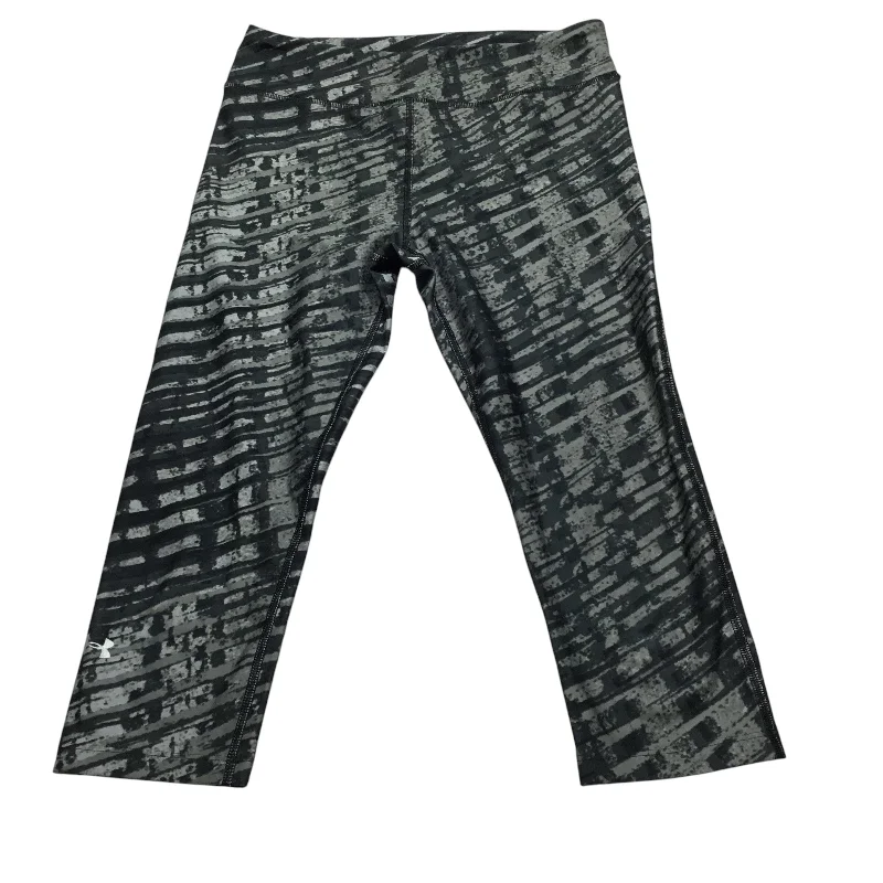 Athletic Leggings Capris By Under Armour In Grey, Size: M Cozy Men's Winter