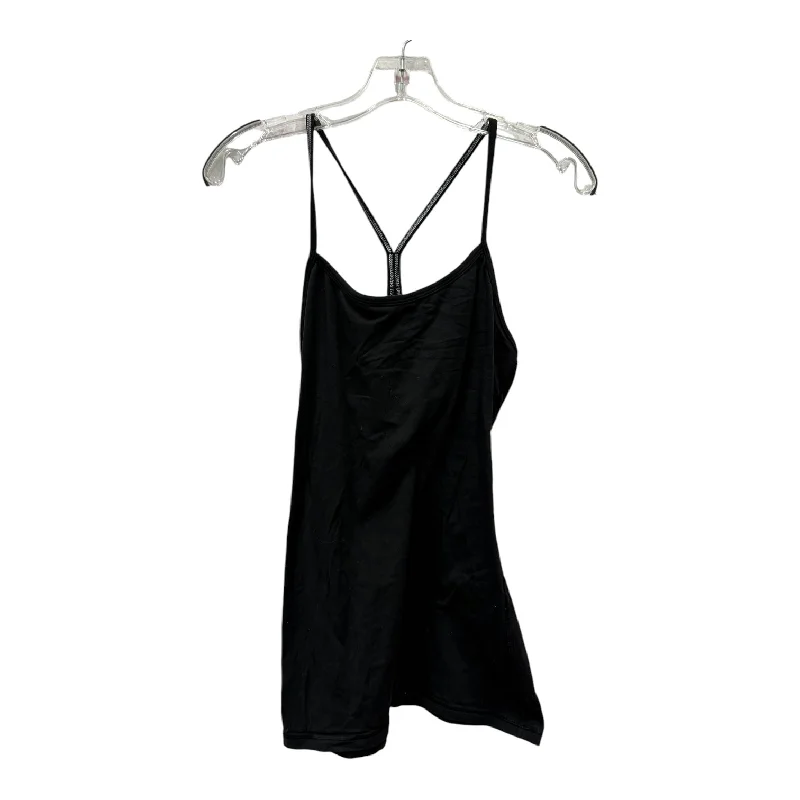 Athletic Tank Top By Lululemon In Black, Size:M Elegant Men's Cashmere