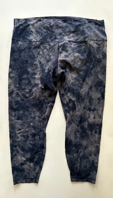 Athletic Leggings By Lululemon, Size: 1x Sporty Men's Athleisure 