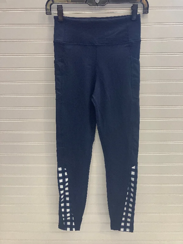 Athletic Leggings By Tuckernuck In Blue & White, Size: Xs Dynamic Men's High